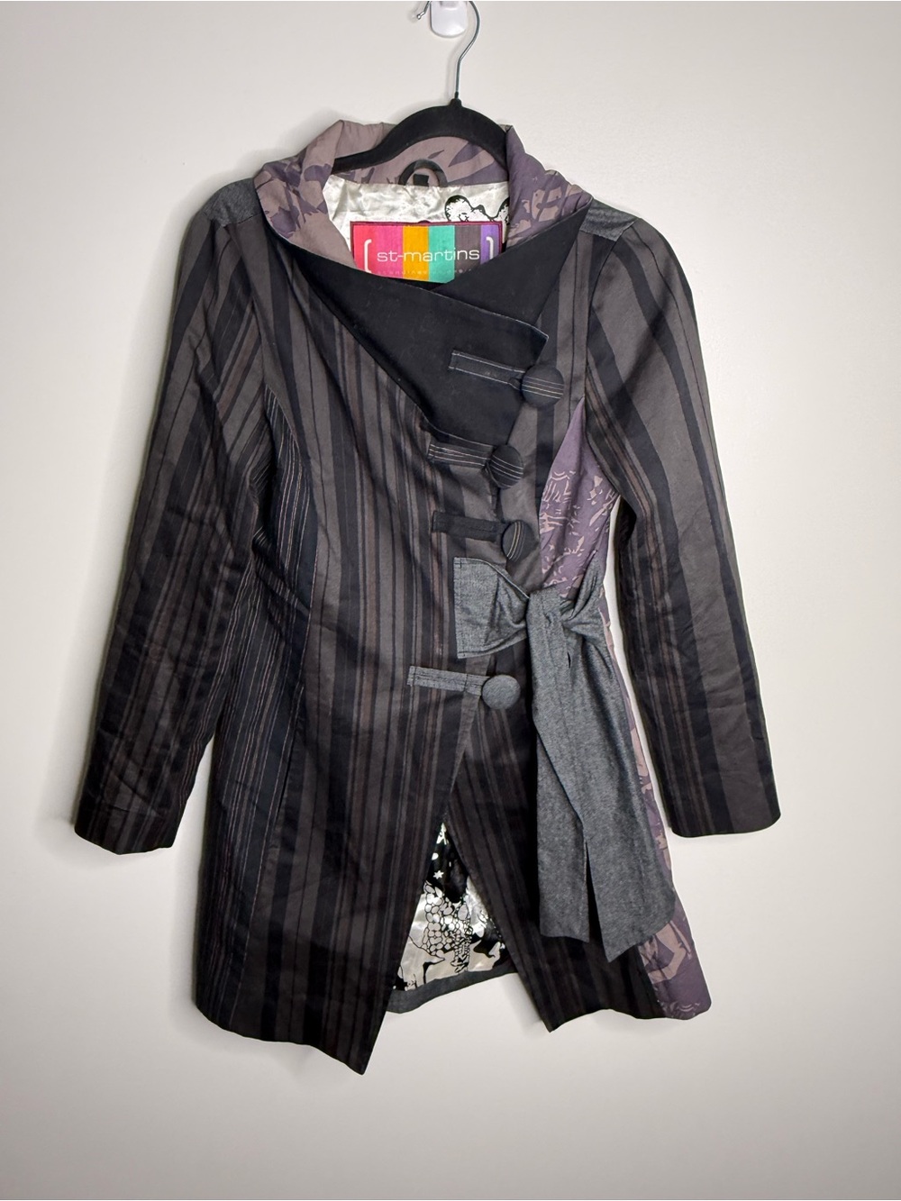 Unique ST-MARTINS coat jacket size small